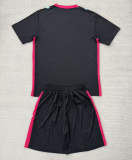 2025-26 Kids Sunderland Black GoalKeeper   Soccer Jersey