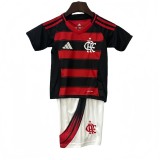 25-26 Flamengo Home Kids Soccer Jersey