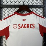 KIDS Benfica Third away white soccer Jersey  2526