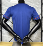 2025-26 Mens Barcelona blue  Player  baseball jersey