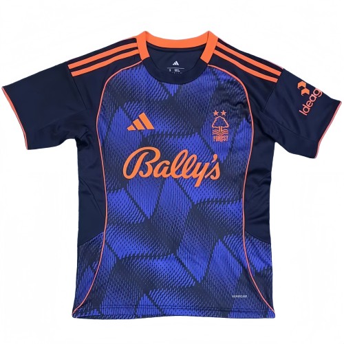 2025-26 Mens Nottingham Forest Third away blue  Jersey