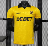 2025-26 Mens  Wolves  home  Player version soccer Jersey