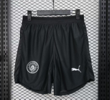 2025-26 Mens Manchester City  player black Shorts Pants