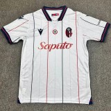 2025-26 Mens Bologna Away white Soccer Jersey