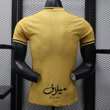 2025-26 Mens Ittihad yellow  Player version soccer jersey
