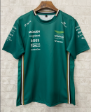 2024 F1 Aston Martin T-Shirts Racing Suit (圆领)