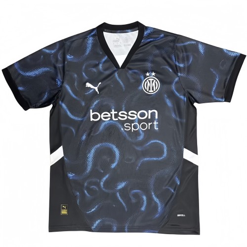 2025-26 Mens Inter Milan black Special Edition soccer Jersey