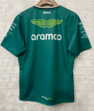 2024 F1 Aston Martin T-Shirts Racing Suit (圆领)