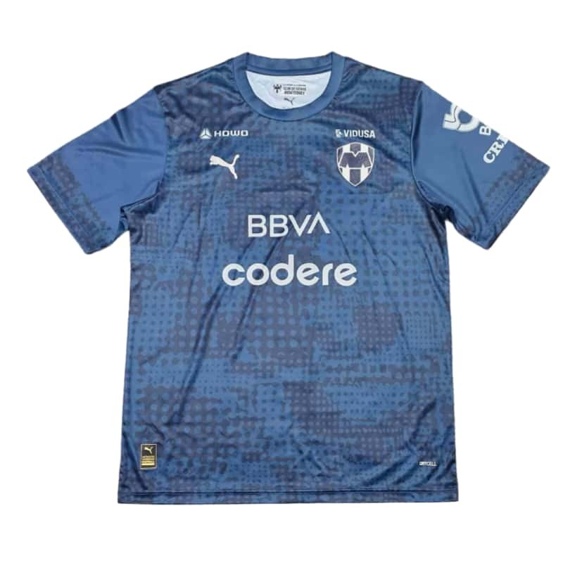 2025-26 Mens Monterrey blue Soccer Jersey