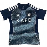 2025-26 Mens Al-Nassr away  blue soccer Jersey