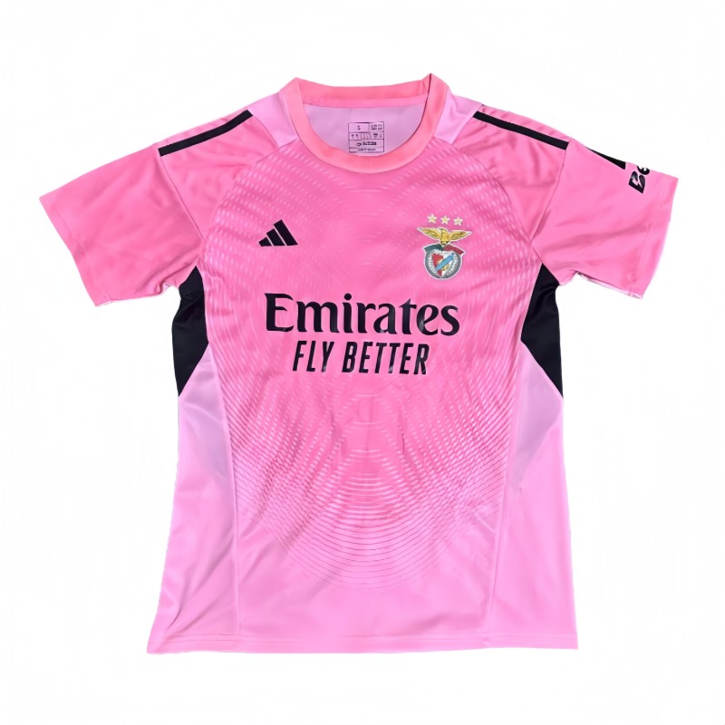 2025-26 Mens Benfica  goalkeeper pink   Soccer Jersey