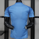 2025-26 Mens Real Madrid blue Player goalkeeper soccer jersey