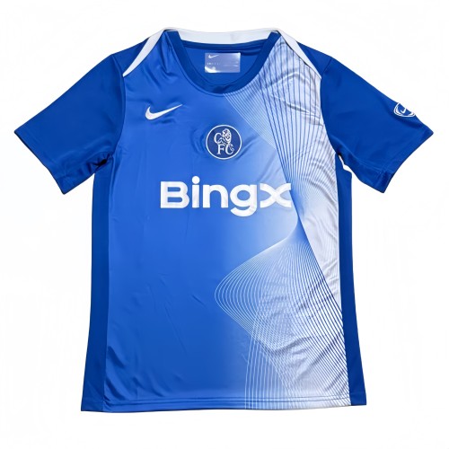 2025-26 Mens Chelsea  Blue Fans Soccer Jersey