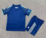 2025-26 Kids Leicester City away blue soccer Jersey