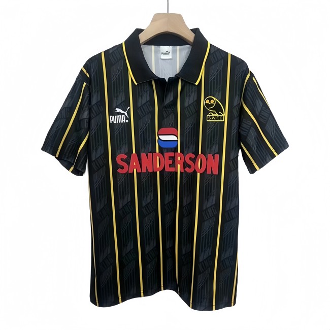 1993-1995 Mens Sheffield Wednesday Away Retro Soccer Jersey