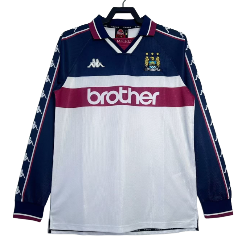 1997-98 Mens Manchester City Retro away soccer Jersey