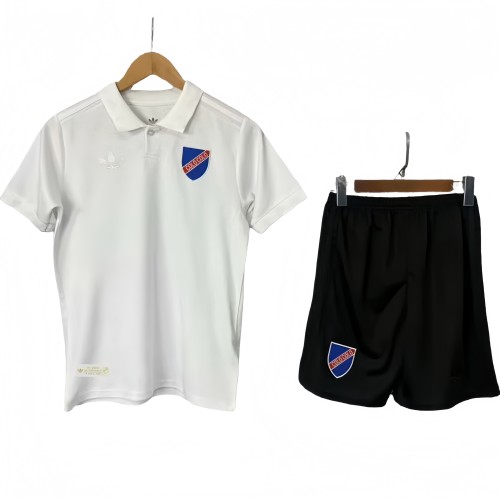 2025-26Kids Colo-Colo White soccer jersey