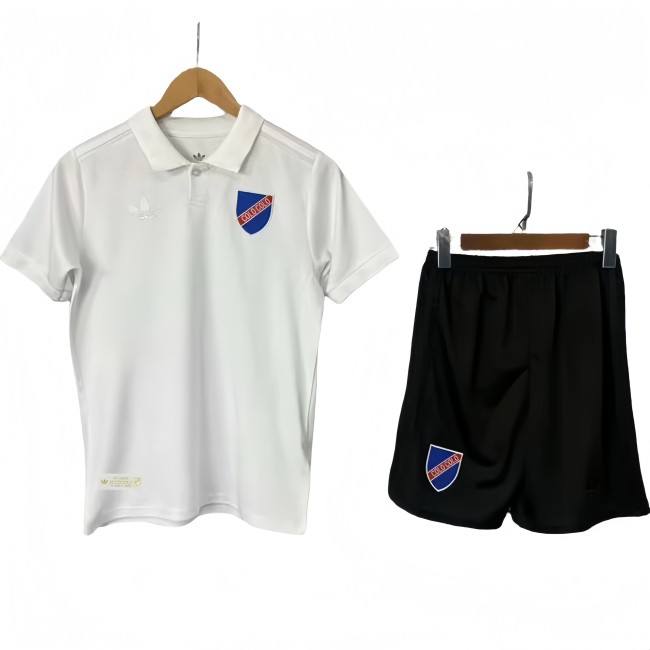 2025-26Kids Colo-Colo White soccer jersey