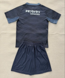 2025-26 Kids  Feyenoord  away black Soccer Jersey