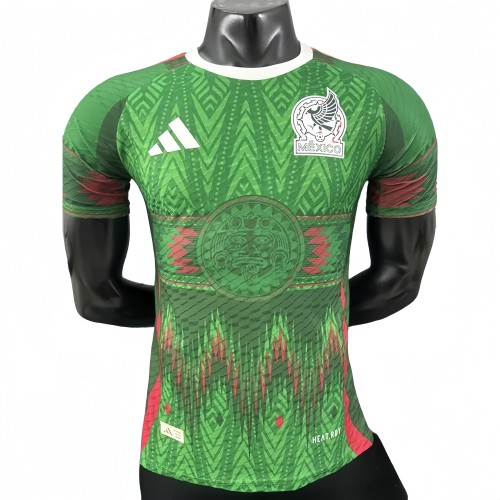 2025-26  Mens Mexico  Special Edition Green  Player version soccer jersey