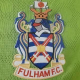 2025-26 Mens Fulham away green Player version Soccer Jersey