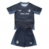 2025-26 Kids  Feyenoord  away black Soccer Jersey