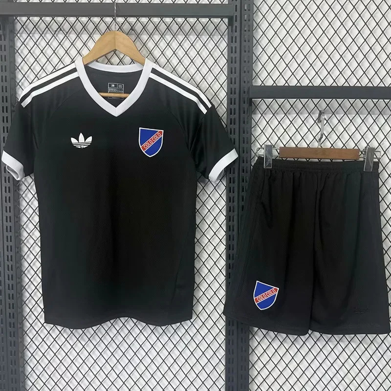2025-26Kids Colo-Colo black soccer jersey