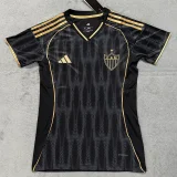 2025-26 Women  Atletico Mineiro Third away black soccer jersey