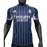 2025-26 Mens Real Madrid Player Special edition blue soccer jersey