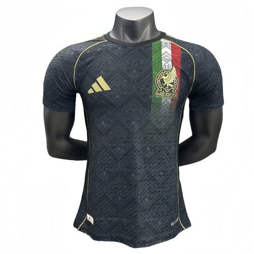 2025-26  Mens Mexico  Special Edition black Player version soccer jersey