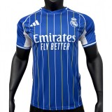 2025-26 Mens Real Madrid Player Special edition blue soccer jersey