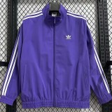 2025 New AD Purple Windbreaker