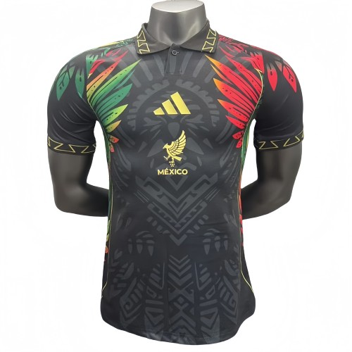 2025-26  Mens Mexico  Special Edition Green Black  Player version soccer jersey