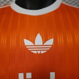 2025 AD Casual Orange Player Version Training shirts