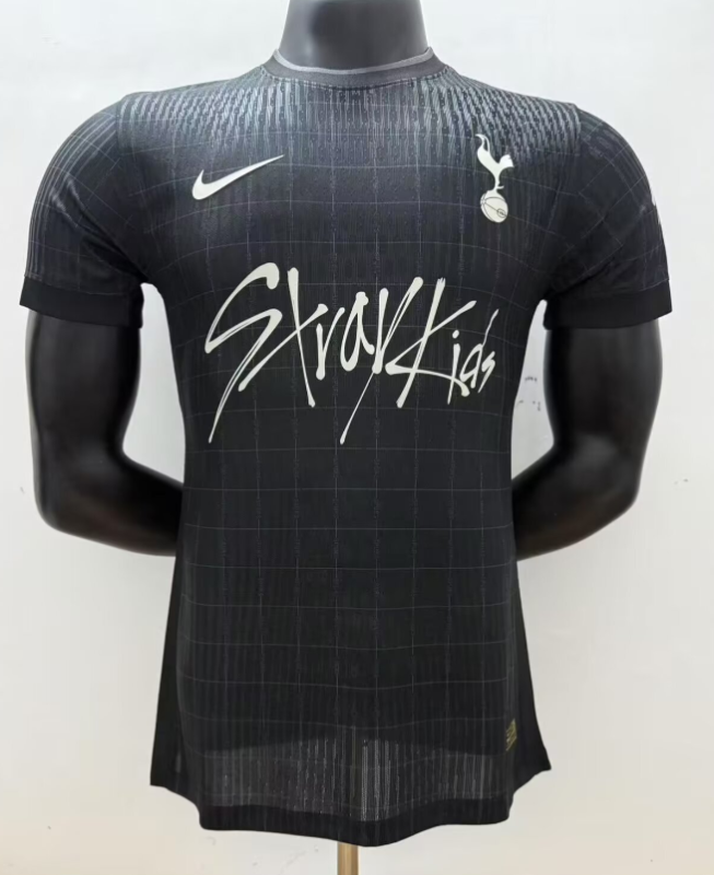 2025-26  Mens Tottenham Hotspur Special Edition black Player version soccer Jersey