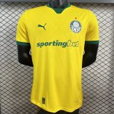 2025-26 Mens Palmeiras Third away  yellow  Player version Soccer Jersey
