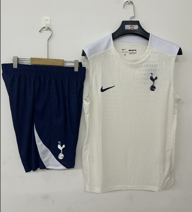 2025-26 Mens Tottenham Hotspur vest short training suit