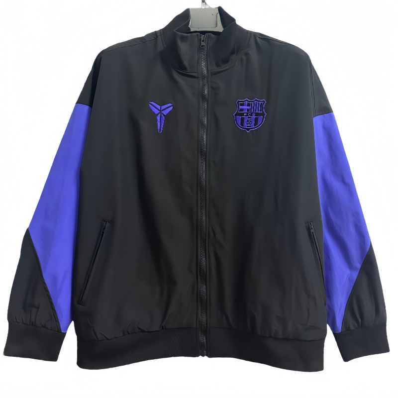 2025-26  Mens Barcelona  black  Windbreaker