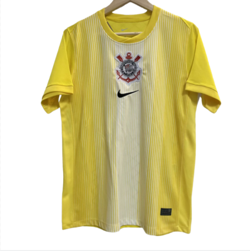 2025-26 Mens Corinthians yellow Soccer Jersey