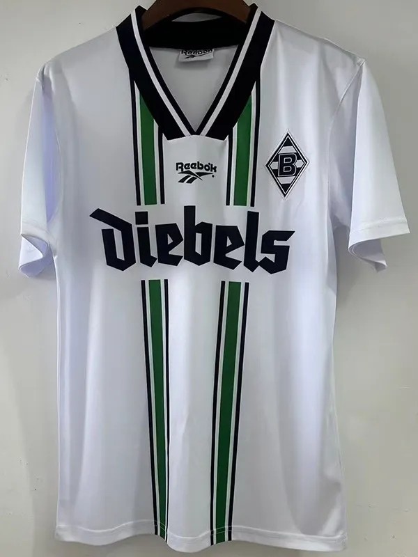 1996 Mens  Monchengladbach Home Retro Soccer Jersey
