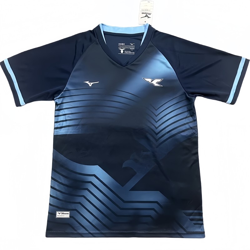 2025-26 Mens Lazio Third away blue soccer jersey
