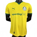 2025-26 Mens Palmeiras Third away  yellow  Player version Soccer Jersey