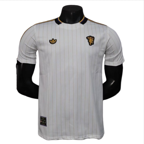2025-26  Mens Manchester United Special Edition white Player  Soccer Jersey