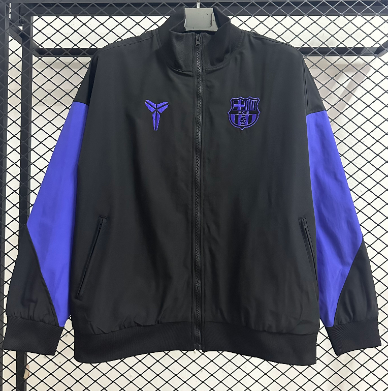 2025-26  Mens Barcelona  black  Windbreaker