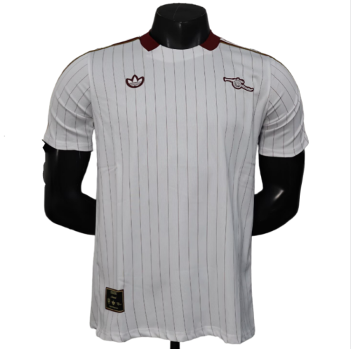2025-26  Mens Arsenal white  Player version soccer Jersey