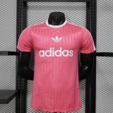 2025 AD Casual Pink  Player Version Training shirts