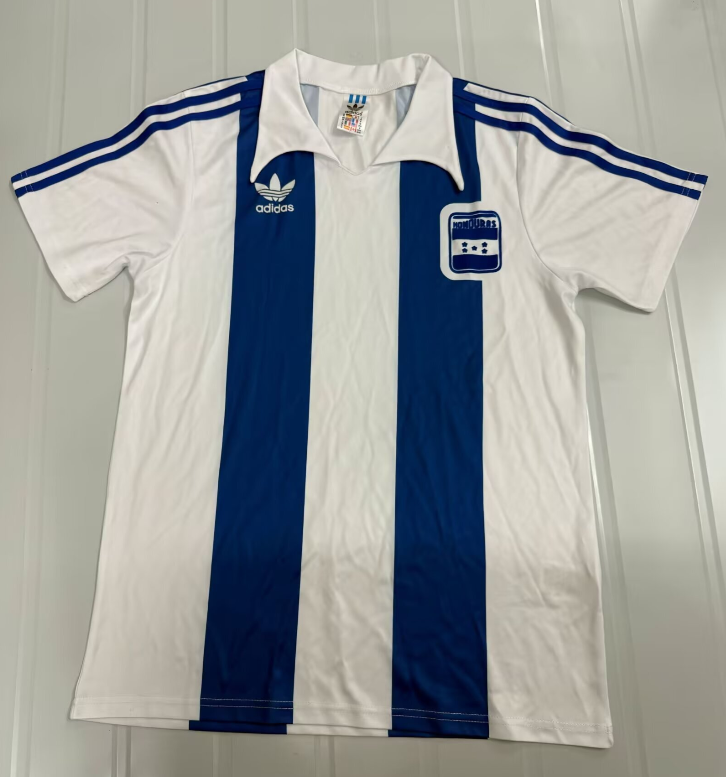 1980-1982 Mens Honduras home Retro Soccer Jersey