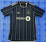 2025-26 Mens Los Angeles （ LAFC） black Fans Soccer Jersey