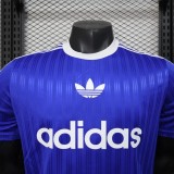 2025 AD Casual blue Player Version Training shirts