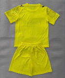 2025-26 Kids Derby County Yellow goalkeeper soccer jersey